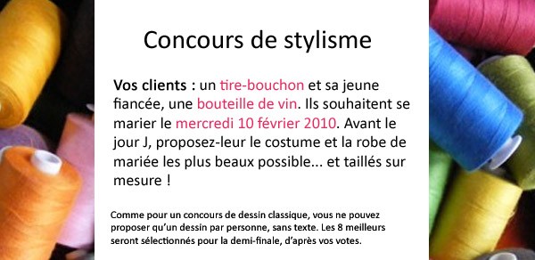 Concours de stylisme Concours de stylisme