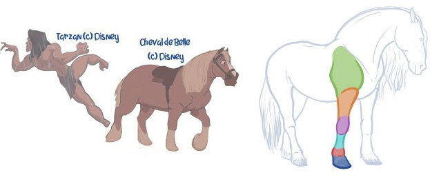 Dessin de chevaux