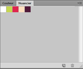 Le nuancier dans Photoshop